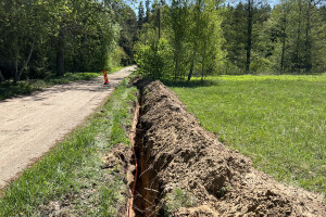 ROS INFRA OÜ Kaevetööd, kaablitööd, kaablite paigaldus, kaablitrassi kaevamine