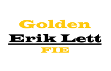 Golden Erik Lett FIE logo